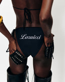 HAUT ET BAS DE BIKINI IMPRIMÉ « LIVE LAUGH LOVE »