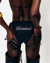 HAUT ET BAS DE BIKINI IMPRIMÉ « LIVE LAUGH LOVE »