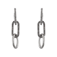 BOUCLES D'OREILLES ÉTRIER ARGENT