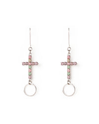 BOUCLES D'OREILLES LUNE ÉCLATANTE
