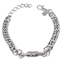 COLLIER BOUCLE CRISTAL