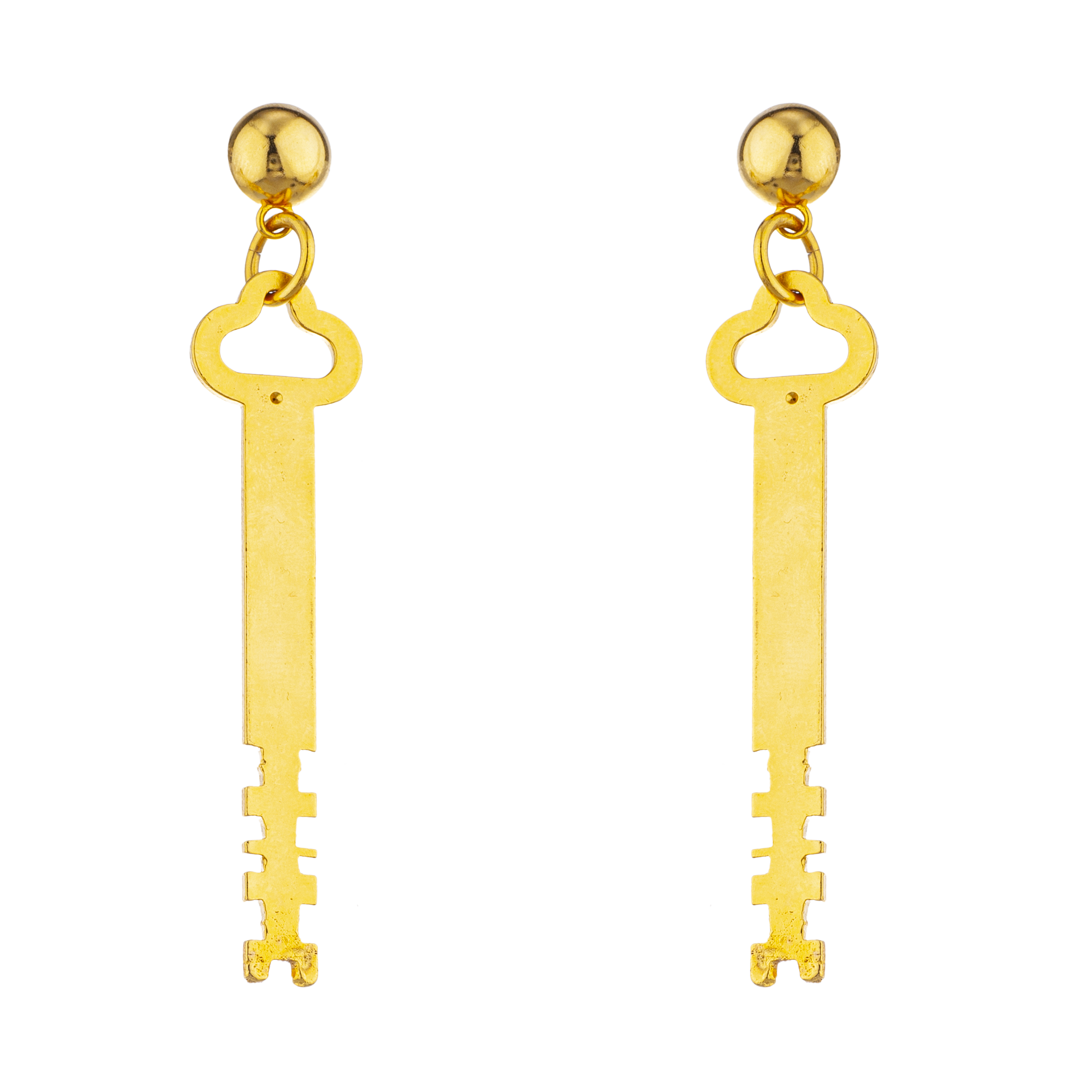 BOUCLES D'OREILLES CLÉ TRÈFLE