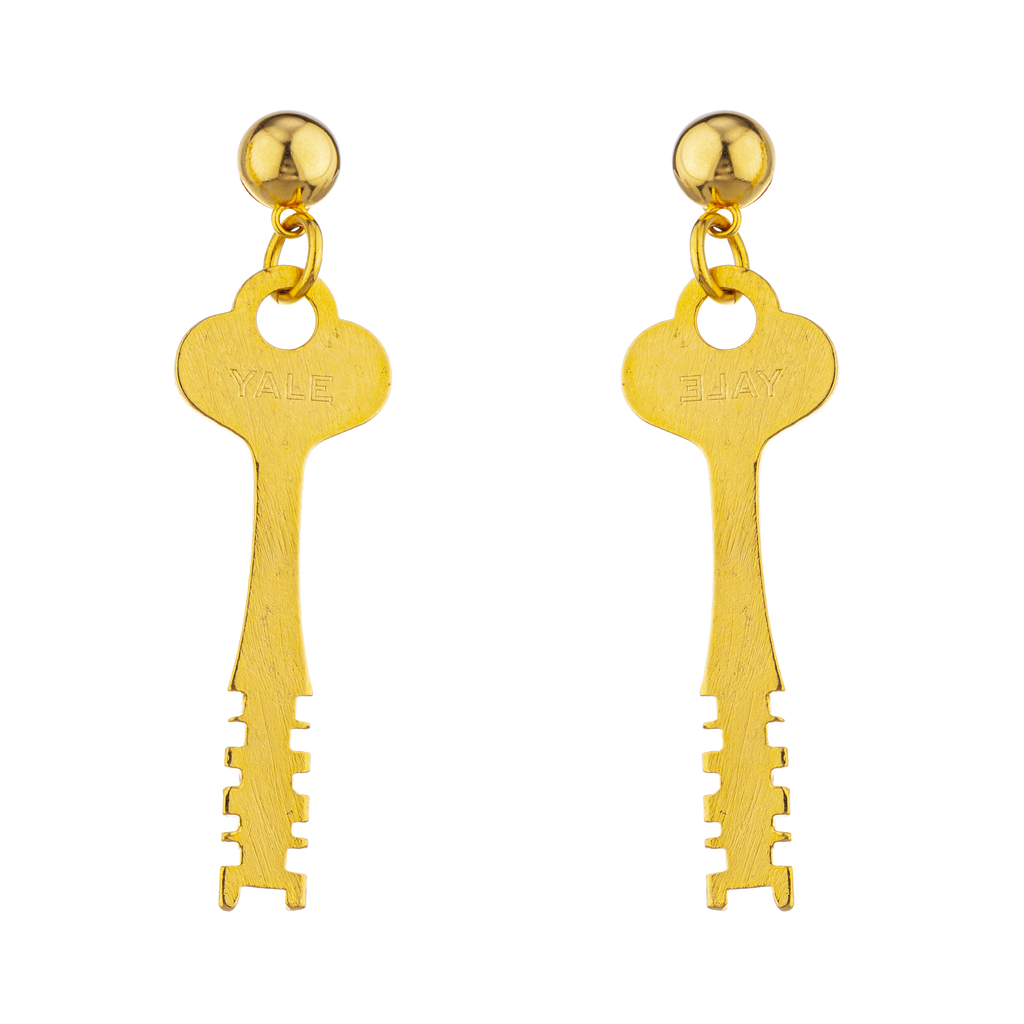 CONQUER KEY EARRINGS
