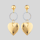 COMET HEART EARRINGS
