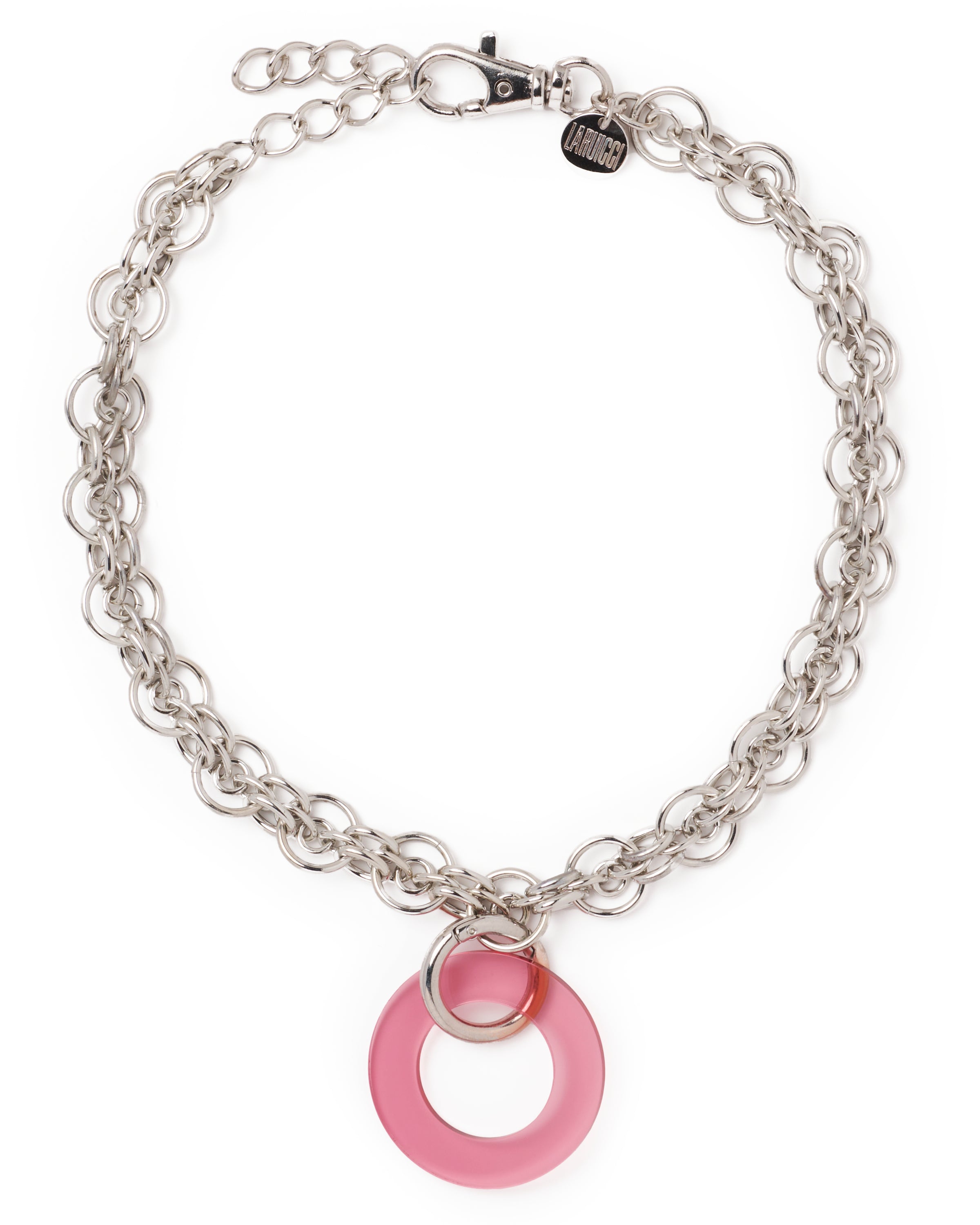 COLLIER LAC ROSE