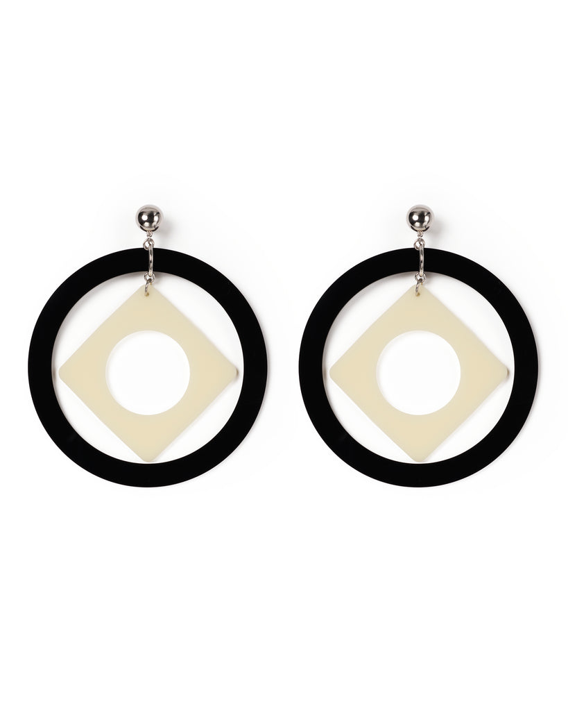 WHITE ROCK EARRINGS