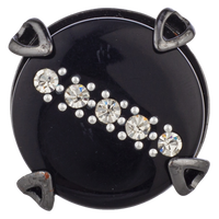 CRYSTAL SADDLE RING