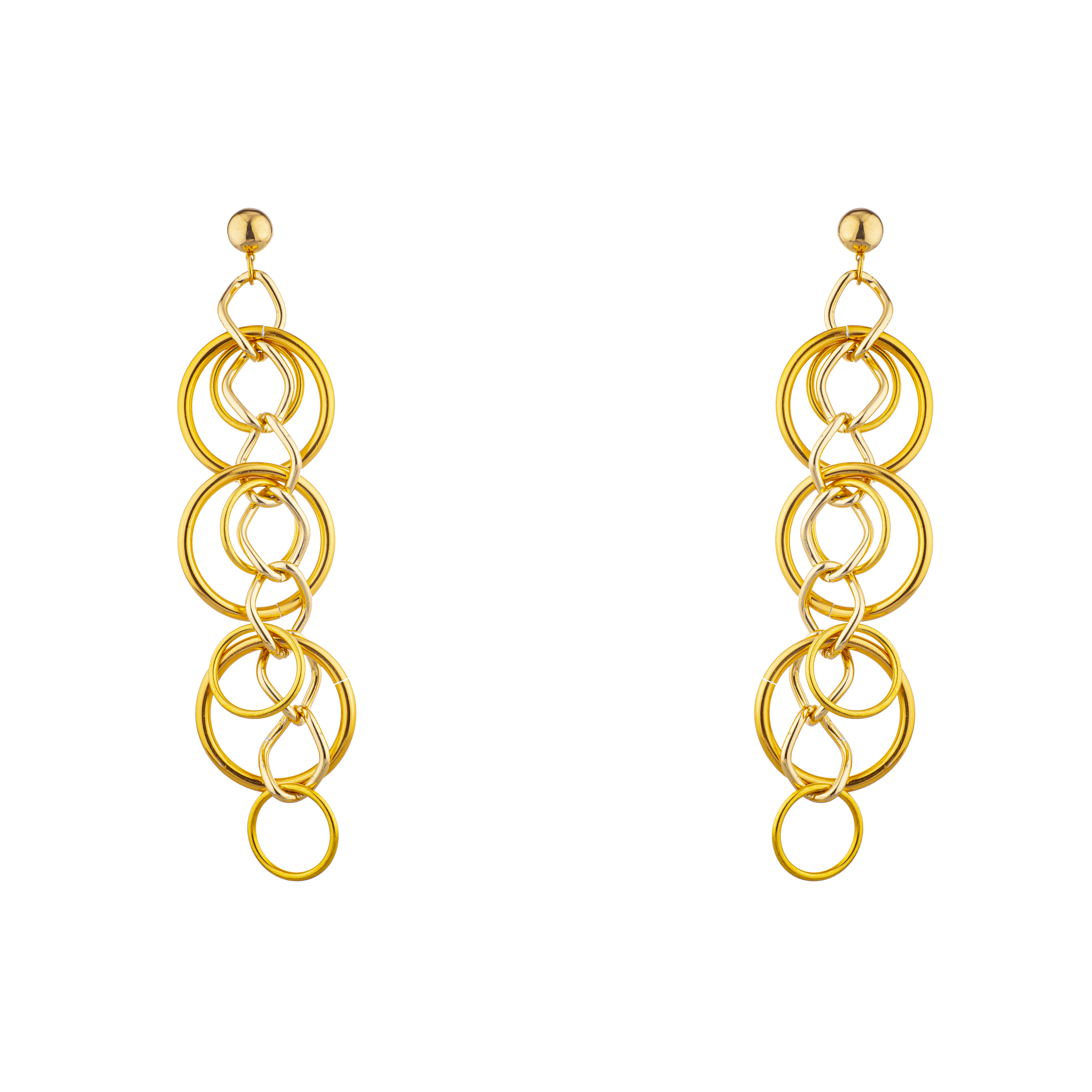 DISCO TUNNEL EARRINGS