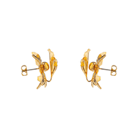 PSYCHIC ORCHID EARRINGS