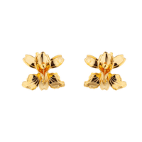 PSYCHIC ORCHID EARRINGS