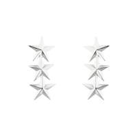 COWBOY TRI STAR EARRINGS
