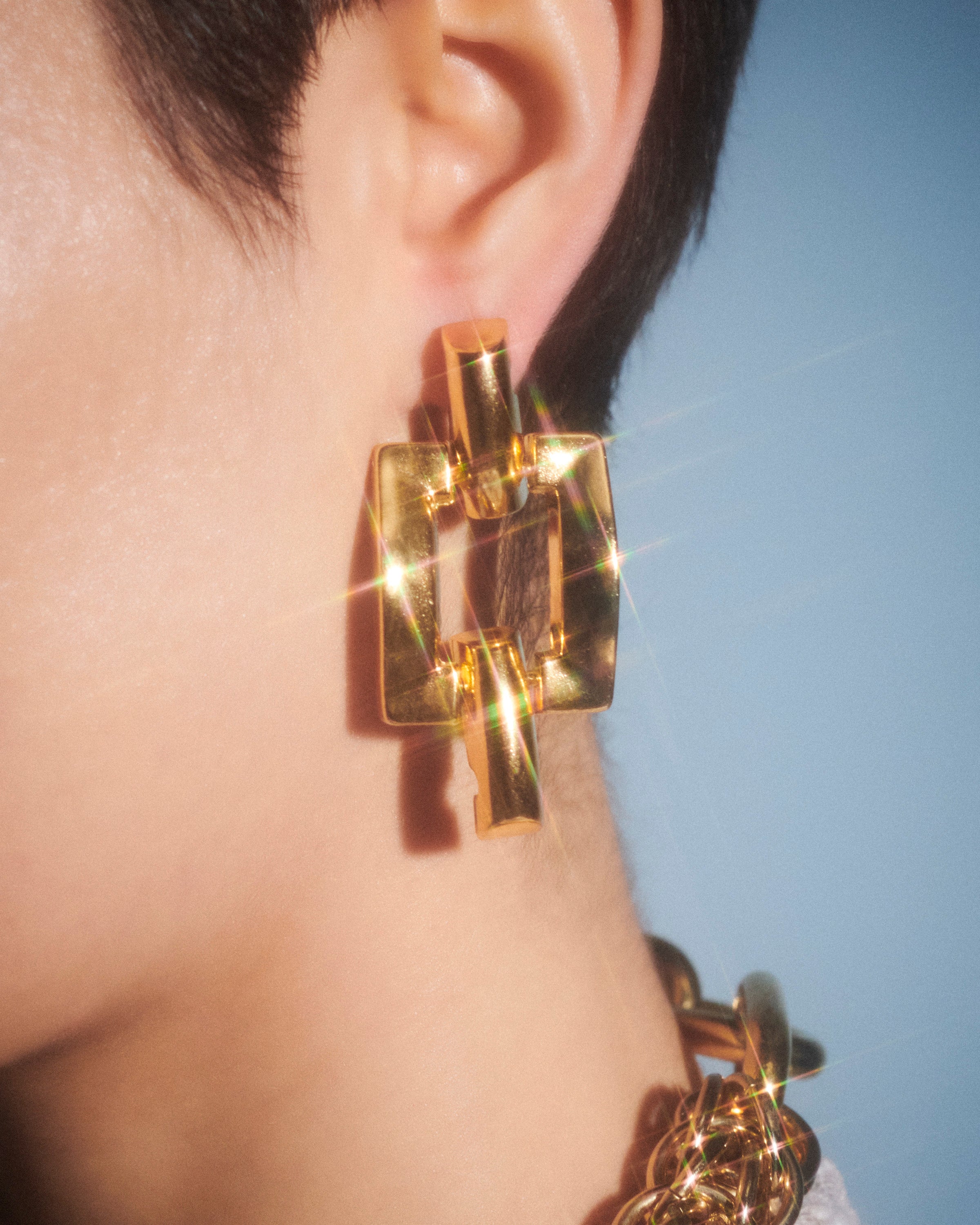 BOUCLES D'OREILLES SPACE GIRL