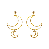 BOUCLES D'OREILLES MORSURE AU CLAIR DE LUNE