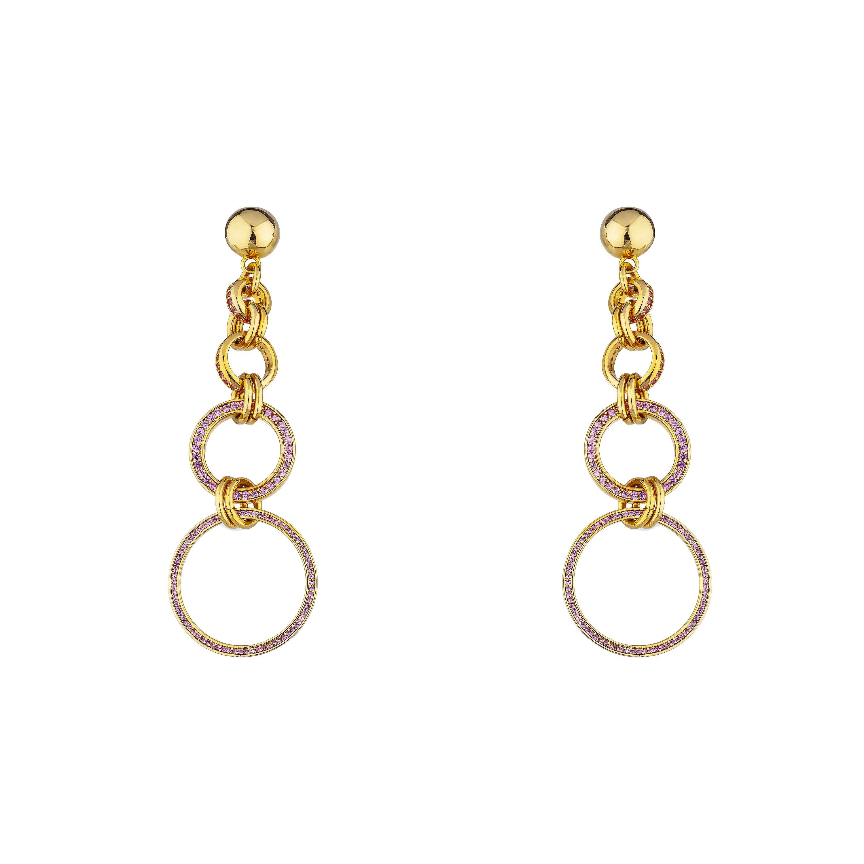 BOUCLES D'OREILLES POUR GROUPE FÉMININ