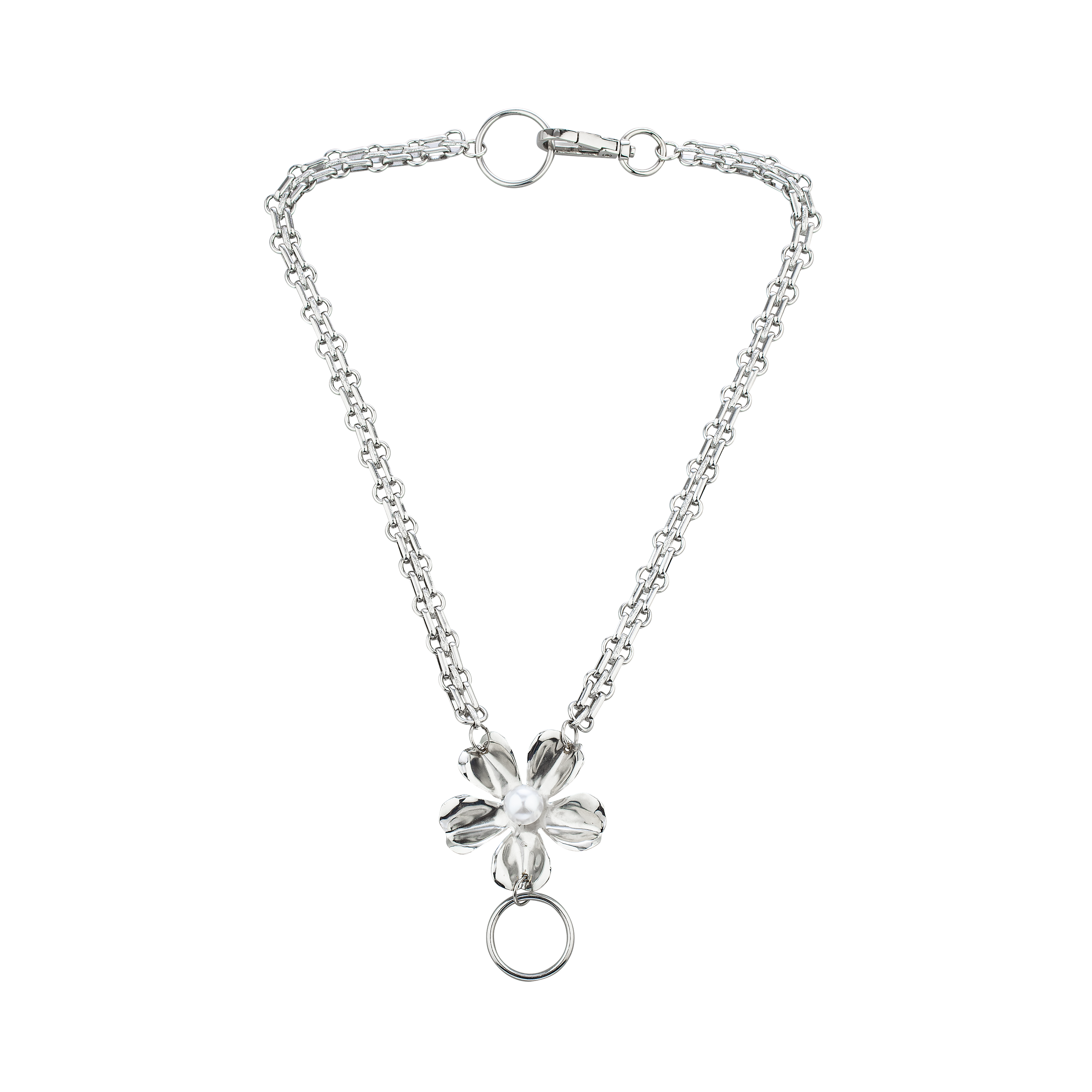 COLLIER FLEUR PHONOGRAPHIQUE