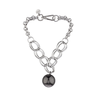 COLLIER CALICE NOIR