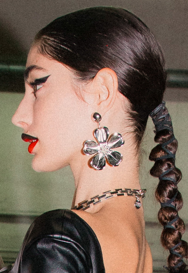 BOUCLES D'OREILLES FLEURS SAUVAGES