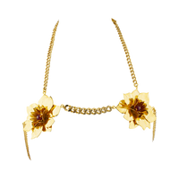 SOUTIEN-GORGE FLEUR ROUGE