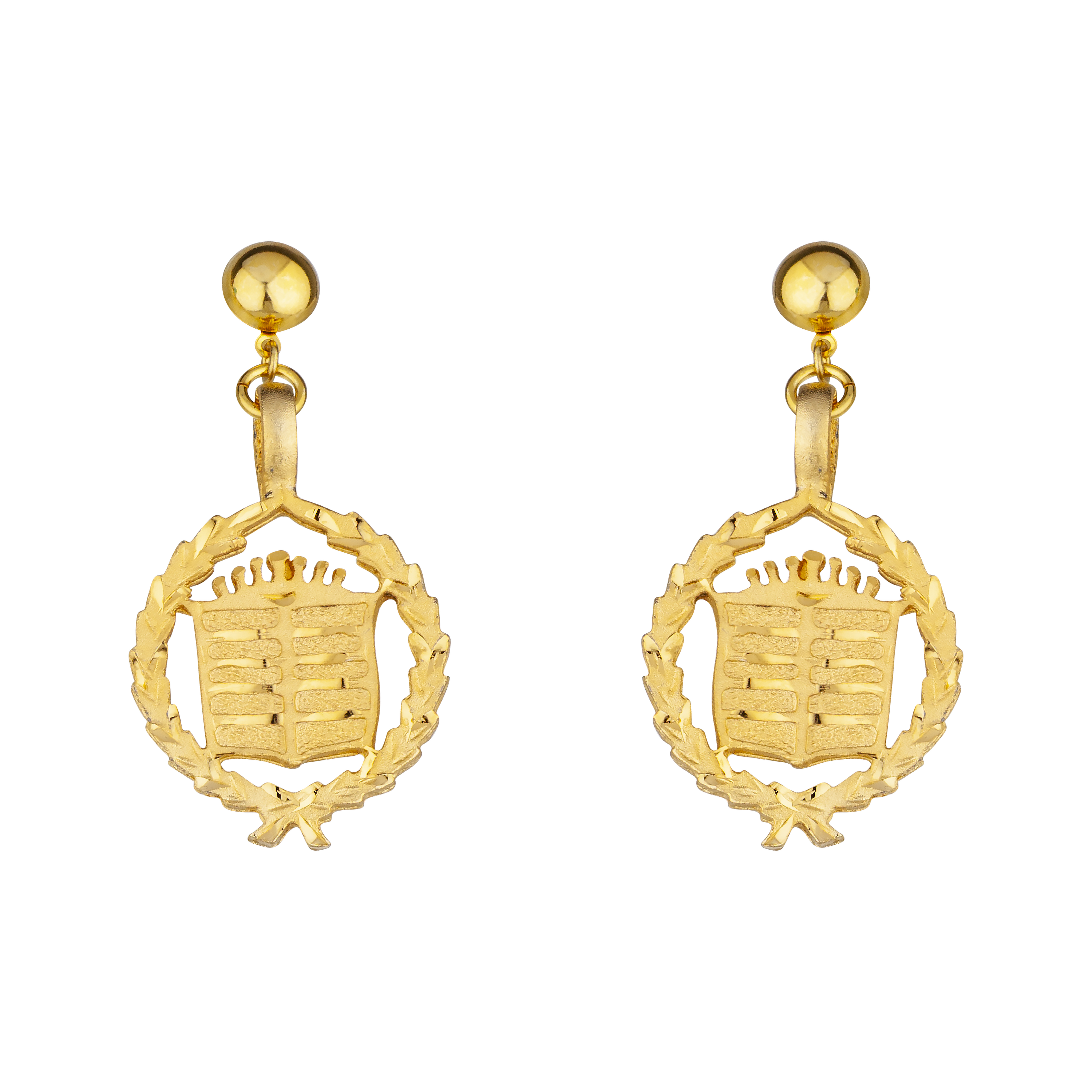 BOUCLES D'OREILLES CADILLAC