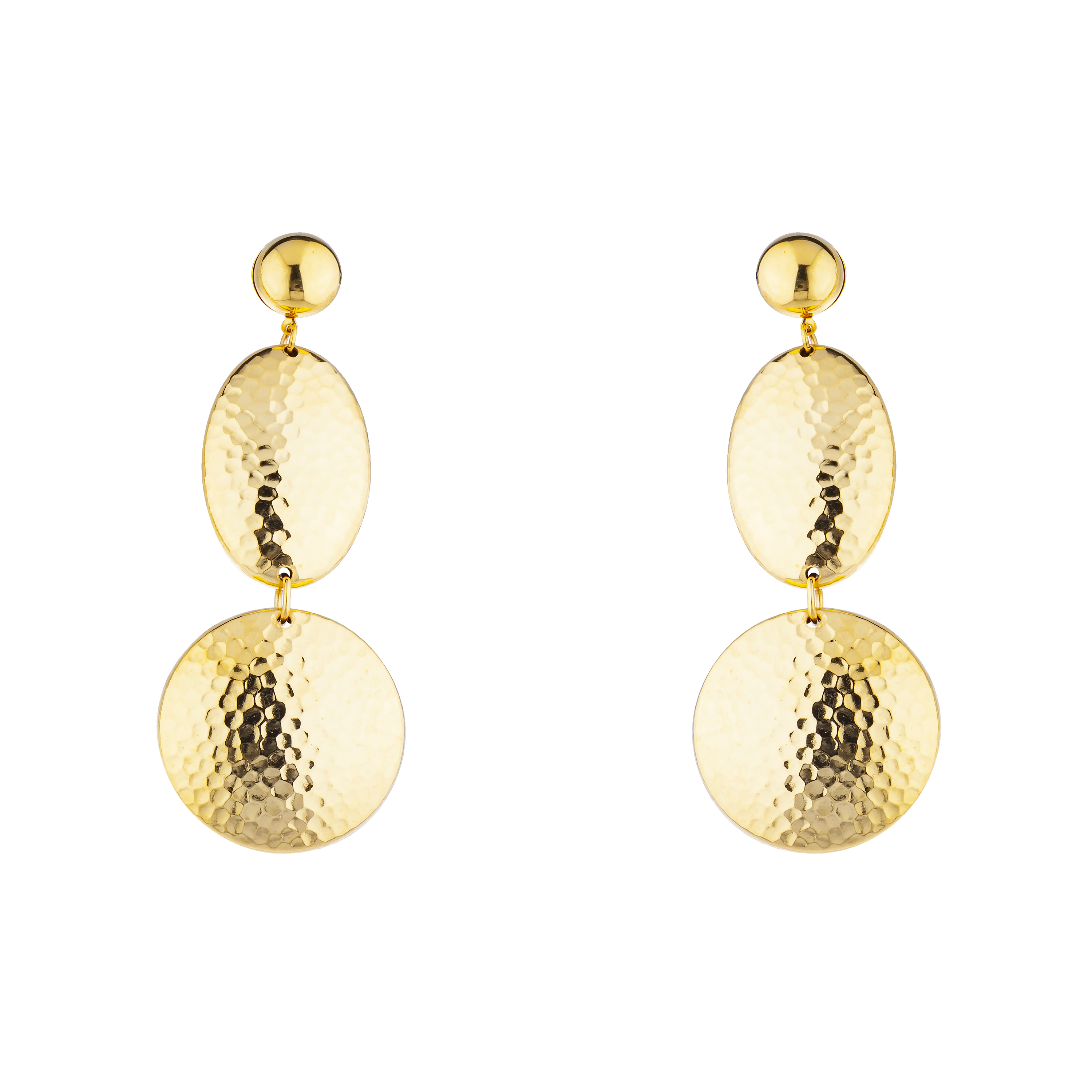 BOUCLES D'OREILLES TEXTURE REBELLE
