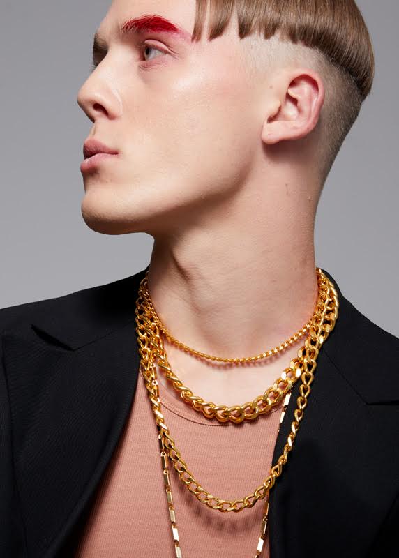 COLLIER TROIS RANGS TRIO