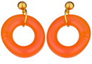 BOUCLES D'OREILLES TRANCHES D'ORANGE