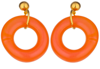 BOUCLES D'OREILLES TRANCHES D'ORANGE