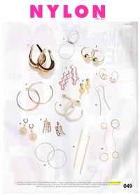 Boucles d'oreilles Flamme Jumelle
