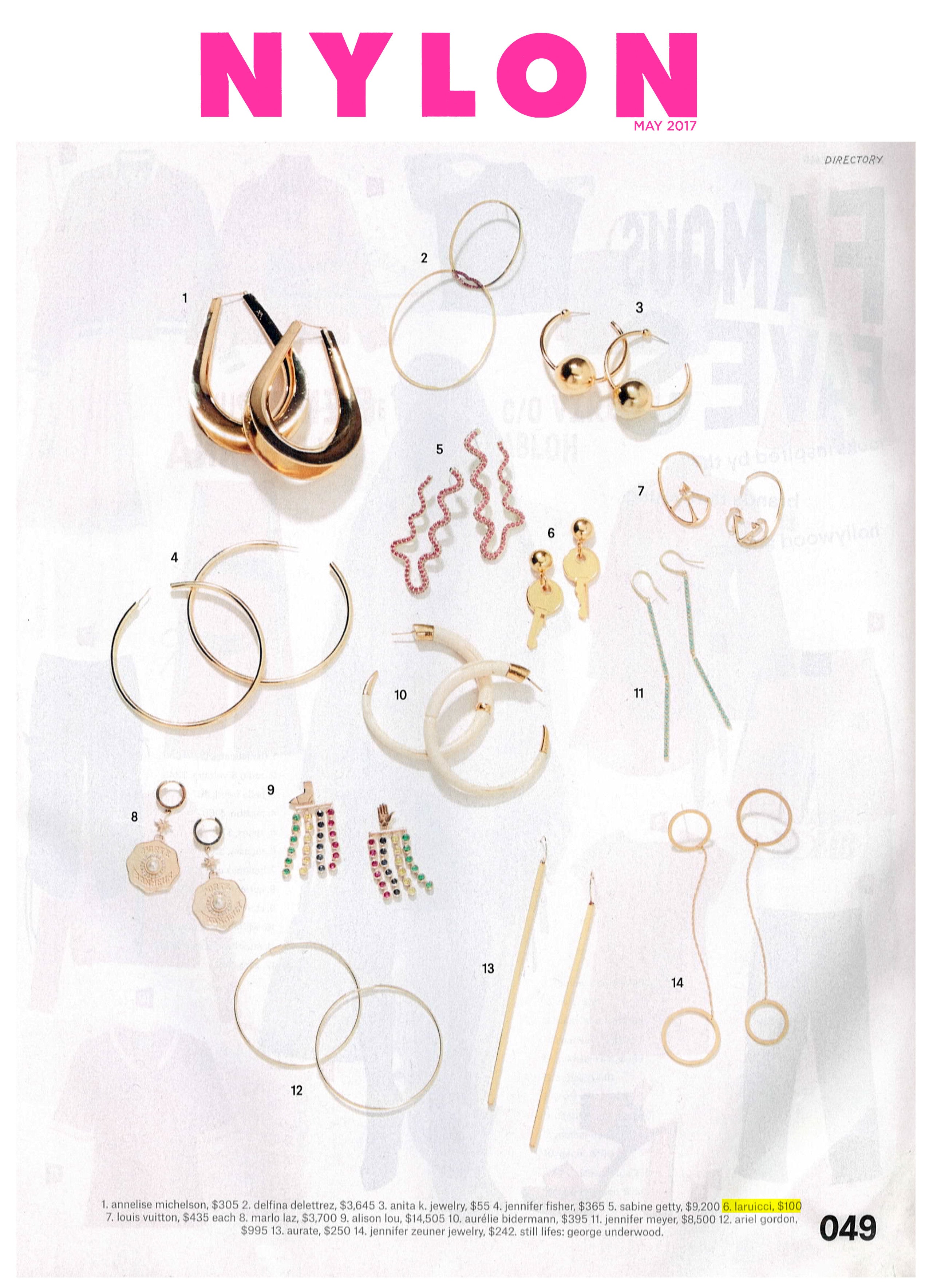 Boucles d'oreilles Flamme Jumelle