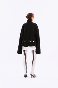 PULL TROU NOIR