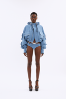 BLUE DREAMER OVERSIZE JACKET