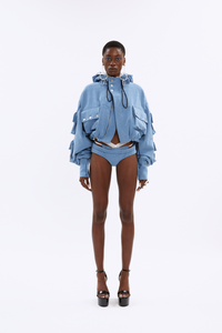 BLUE DREAMER OVERSIZE JACKET