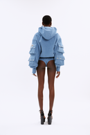 BLUE DREAMER OVERSIZE JACKET