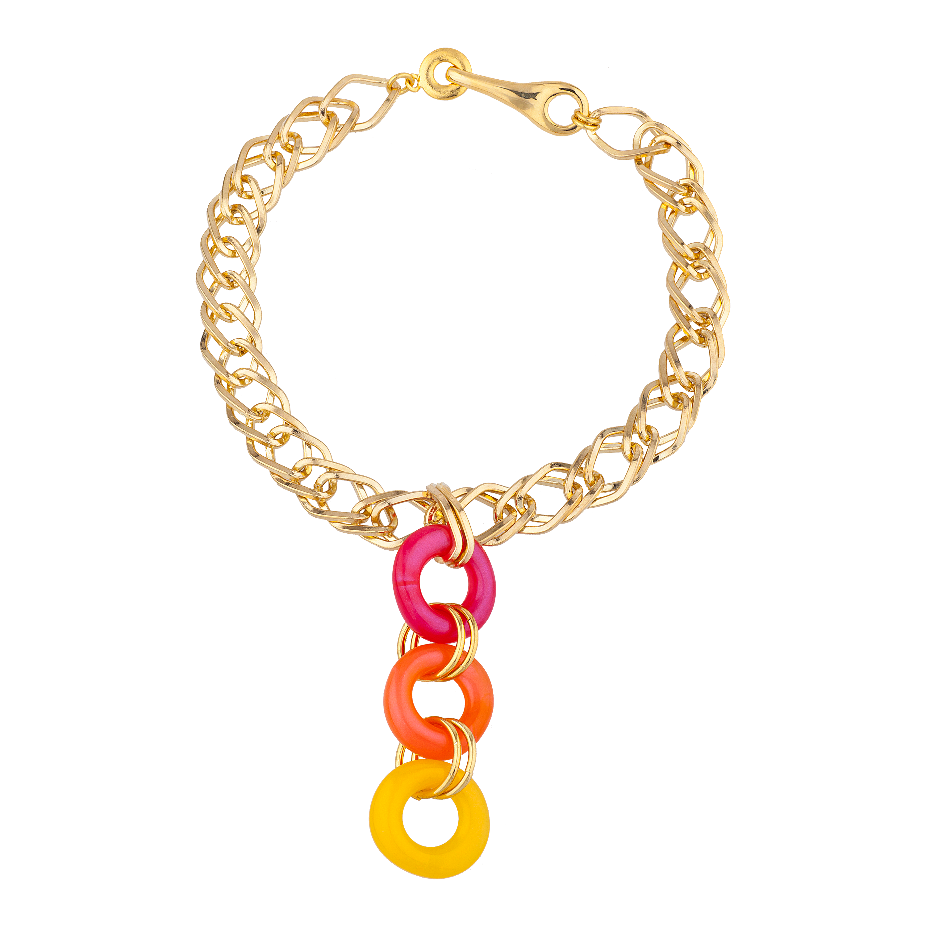 COLLIER PUNCH AUX FRUITS DE LA PASSION